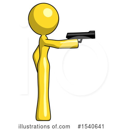 Royalty-Free (RF) Yellow  Design Mascot Clipart Illustration by Leo Blanchette - Stock Sample #1540641