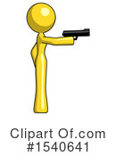 Yellow  Design Mascot Clipart #1540641 by Leo Blanchette