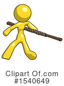 Yellow  Design Mascot Clipart #1540649 by Leo Blanchette