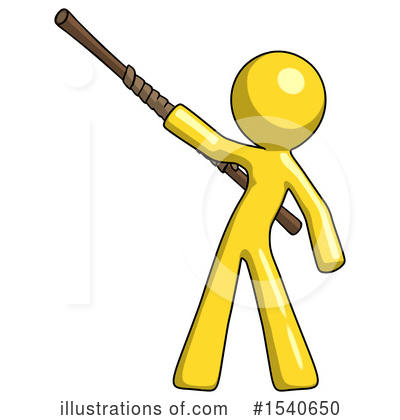 Royalty-Free (RF) Yellow  Design Mascot Clipart Illustration by Leo Blanchette - Stock Sample #1540650