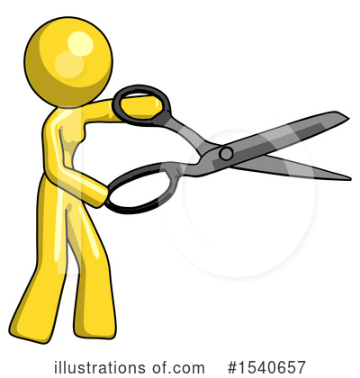Royalty-Free (RF) Yellow  Design Mascot Clipart Illustration by Leo Blanchette - Stock Sample #1540657