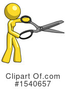 Yellow  Design Mascot Clipart #1540657 by Leo Blanchette
