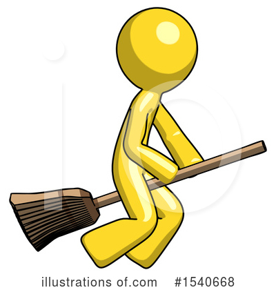 Royalty-Free (RF) Yellow  Design Mascot Clipart Illustration by Leo Blanchette - Stock Sample #1540668