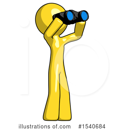 Royalty-Free (RF) Yellow  Design Mascot Clipart Illustration by Leo Blanchette - Stock Sample #1540684
