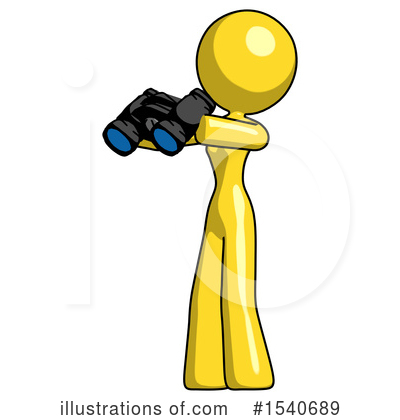 Royalty-Free (RF) Yellow  Design Mascot Clipart Illustration by Leo Blanchette - Stock Sample #1540689