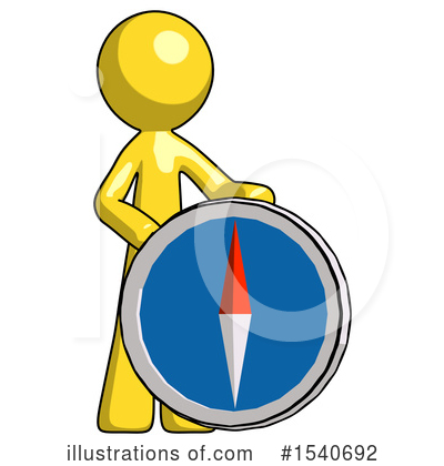 Royalty-Free (RF) Yellow  Design Mascot Clipart Illustration by Leo Blanchette - Stock Sample #1540692