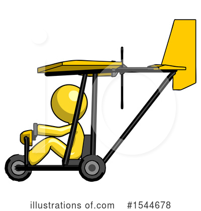 Royalty-Free (RF) Yellow  Design Mascot Clipart Illustration by Leo Blanchette - Stock Sample #1544678