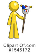 Yellow Design Mascot Clipart #1545172 by Leo Blanchette