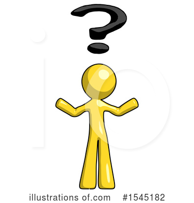 Royalty-Free (RF) Yellow Design Mascot Clipart Illustration by Leo Blanchette - Stock Sample #1545182