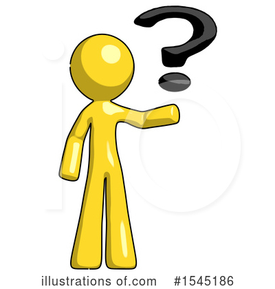 Royalty-Free (RF) Yellow Design Mascot Clipart Illustration by Leo Blanchette - Stock Sample #1545186