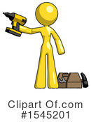 Yellow Design Mascot Clipart #1545201 by Leo Blanchette