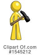 Yellow Design Mascot Clipart #1545212 by Leo Blanchette