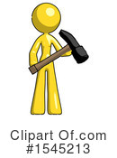 Yellow Design Mascot Clipart #1545213 by Leo Blanchette