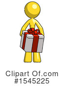 Yellow Design Mascot Clipart #1545225 by Leo Blanchette