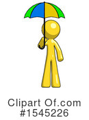 Yellow Design Mascot Clipart #1545226 by Leo Blanchette