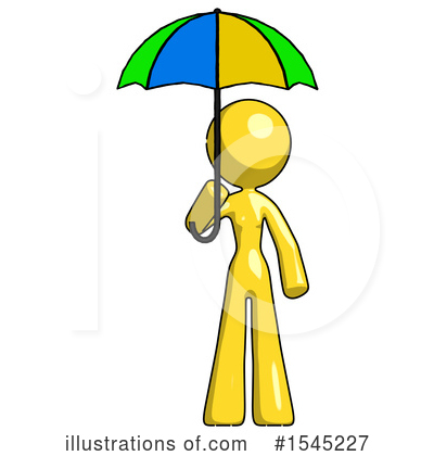 Royalty-Free (RF) Yellow Design Mascot Clipart Illustration by Leo Blanchette - Stock Sample #1545227