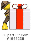 Yellow Design Mascot Clipart #1545236 by Leo Blanchette
