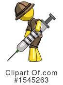 Yellow Design Mascot Clipart #1545263 by Leo Blanchette