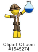 Yellow Design Mascot Clipart #1545274 by Leo Blanchette
