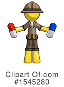 Yellow Design Mascot Clipart #1545280 by Leo Blanchette