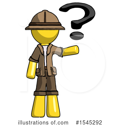 Royalty-Free (RF) Yellow Design Mascot Clipart Illustration by Leo Blanchette - Stock Sample #1545292