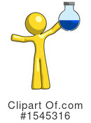 Yellow Design Mascot Clipart #1545316 by Leo Blanchette