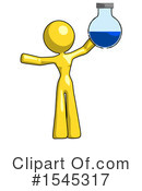 Yellow Design Mascot Clipart #1545317 by Leo Blanchette