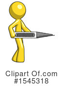 Yellow Design Mascot Clipart #1545318 by Leo Blanchette