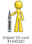 Yellow Design Mascot Clipart #1545321 by Leo Blanchette