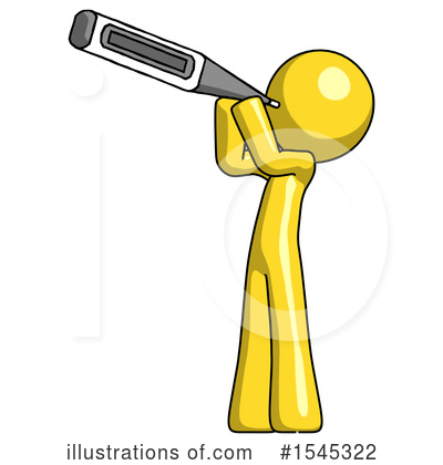 Royalty-Free (RF) Yellow Design Mascot Clipart Illustration by Leo Blanchette - Stock Sample #1545322