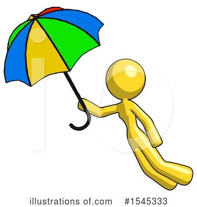 Royalty-Free (RF) Yellow Design Mascot Clipart Illustration by Leo Blanchette - Stock Sample #1545333