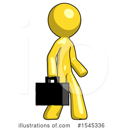 Royalty-Free (RF) Yellow Design Mascot Clipart Illustration by Leo Blanchette - Stock Sample #1545336