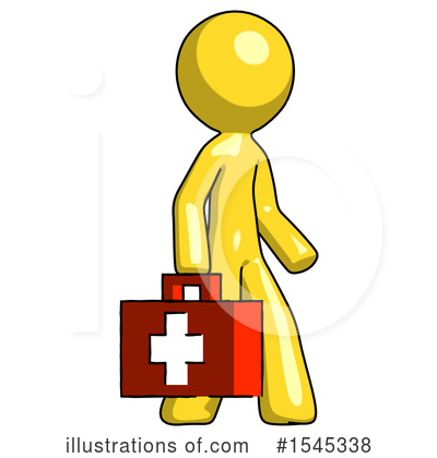 Royalty-Free (RF) Yellow Design Mascot Clipart Illustration by Leo Blanchette - Stock Sample #1545338