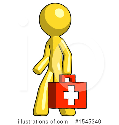 Royalty-Free (RF) Yellow Design Mascot Clipart Illustration by Leo Blanchette - Stock Sample #1545340