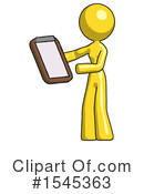Yellow Design Mascot Clipart #1545363 by Leo Blanchette
