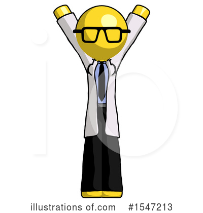 Royalty-Free (RF) Yellow  Design Mascot Clipart Illustration by Leo Blanchette - Stock Sample #1547213