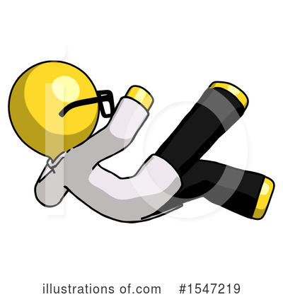 Royalty-Free (RF) Yellow  Design Mascot Clipart Illustration by Leo Blanchette - Stock Sample #1547219