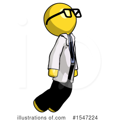 Royalty-Free (RF) Yellow  Design Mascot Clipart Illustration by Leo Blanchette - Stock Sample #1547224