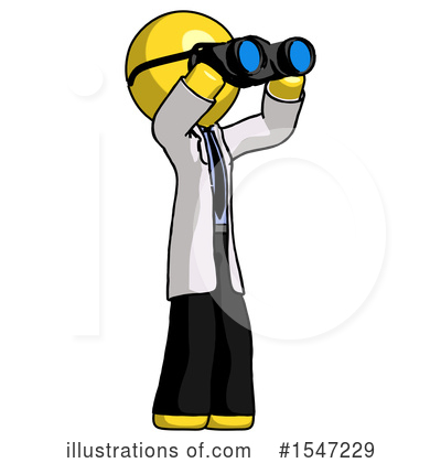 Royalty-Free (RF) Yellow  Design Mascot Clipart Illustration by Leo Blanchette - Stock Sample #1547229