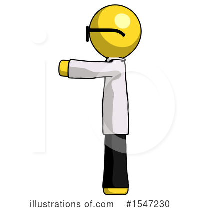 Royalty-Free (RF) Yellow  Design Mascot Clipart Illustration by Leo Blanchette - Stock Sample #1547230