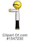 Yellow  Design Mascot Clipart #1547230 by Leo Blanchette