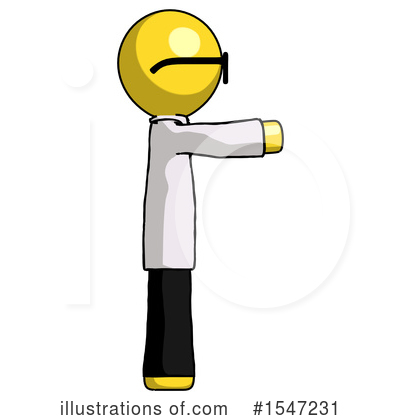 Royalty-Free (RF) Yellow  Design Mascot Clipart Illustration by Leo Blanchette - Stock Sample #1547231