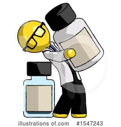 Royalty-Free (RF) Yellow  Design Mascot Clipart Illustration by Leo Blanchette - Stock Sample #1547243