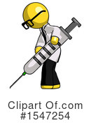 Yellow Design Mascot Clipart #1547254 by Leo Blanchette