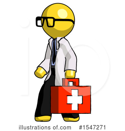 Royalty-Free (RF) Yellow  Design Mascot Clipart Illustration by Leo Blanchette - Stock Sample #1547271