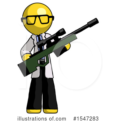 Royalty-Free (RF) Yellow  Design Mascot Clipart Illustration by Leo Blanchette - Stock Sample #1547283