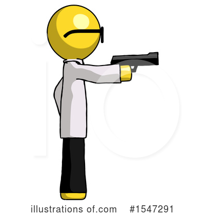 Royalty-Free (RF) Yellow  Design Mascot Clipart Illustration by Leo Blanchette - Stock Sample #1547291
