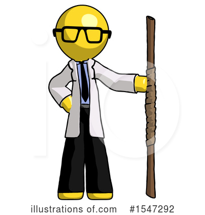 Royalty-Free (RF) Yellow  Design Mascot Clipart Illustration by Leo Blanchette - Stock Sample #1547292