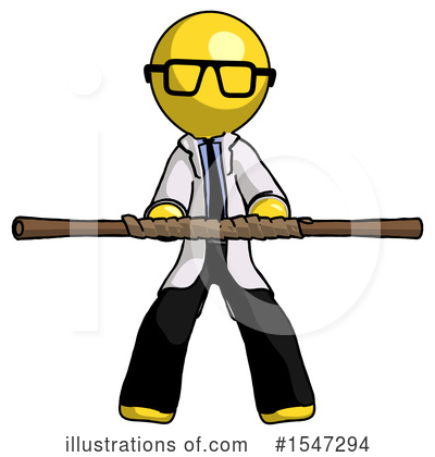 Royalty-Free (RF) Yellow  Design Mascot Clipart Illustration by Leo Blanchette - Stock Sample #1547294
