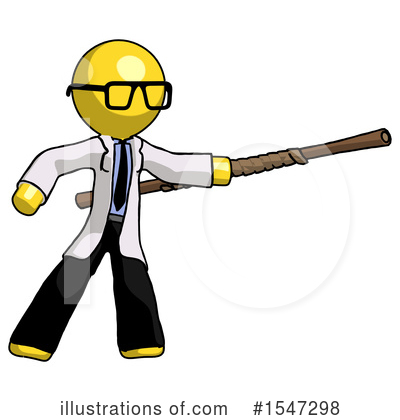 Royalty-Free (RF) Yellow  Design Mascot Clipart Illustration by Leo Blanchette - Stock Sample #1547298